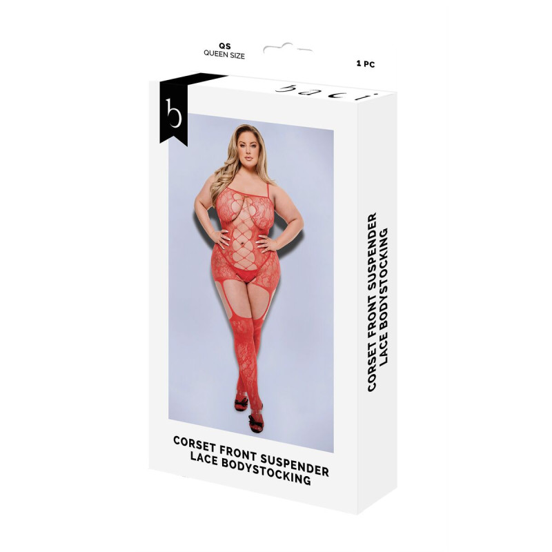 Tuta da donna Baci Lingerie Bodystocking (Queen)