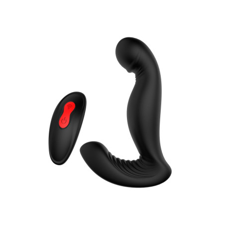 Vibratore Anale Cassini Nero Dream Toys Essentials P-Pleaser Nero