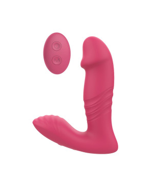 Vibratore Anale Cassini Nero Dream Toys Essentials Up Rosa