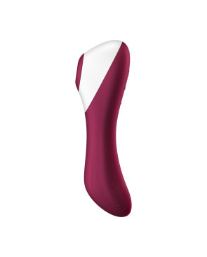 Succhia Clitoride Satisfyer Dual Crush Rosso