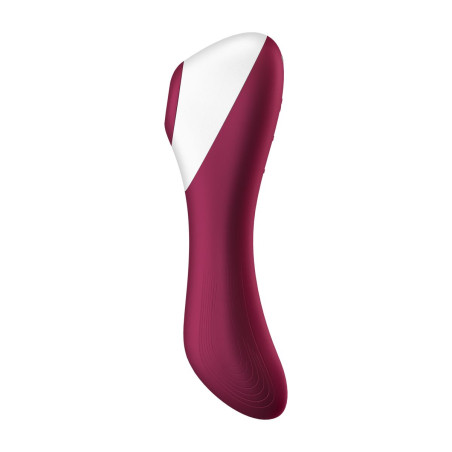 Succhia Clitoride Satisfyer Dual Crush Rosso