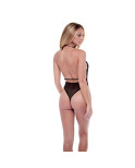 Set di Lingerie Baci Lingerie Eco Lace Teddy Nero (S/M)