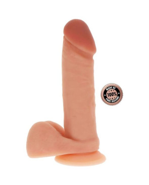 GET REAL - DILDO IN SILICONE 20,5 CM CON PALLE IN PELLE