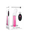 Vibratore Anale Cassini Nero Gender X Paradise Rosa