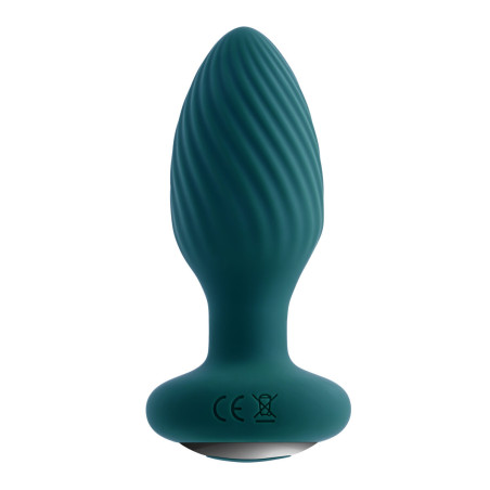 Plug Anale Playboy SPINNING TAIL TEASER Verde