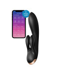 Vibratore Doppia Stimolazione Satisfyer Flex Nero