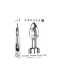 Plug Anale Gender X Rockin Grigio (6,3 cm)