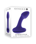 Plug Anale Gender X ANYBODY'S Viola (8,9 cm)