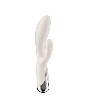 Vibratore Doppia Stimolazione Satisfyer Spinning Rabbit 1 Bianco