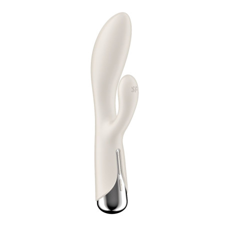 Vibratore Doppia Stimolazione Satisfyer Spinning Rabbit 1 Bianco