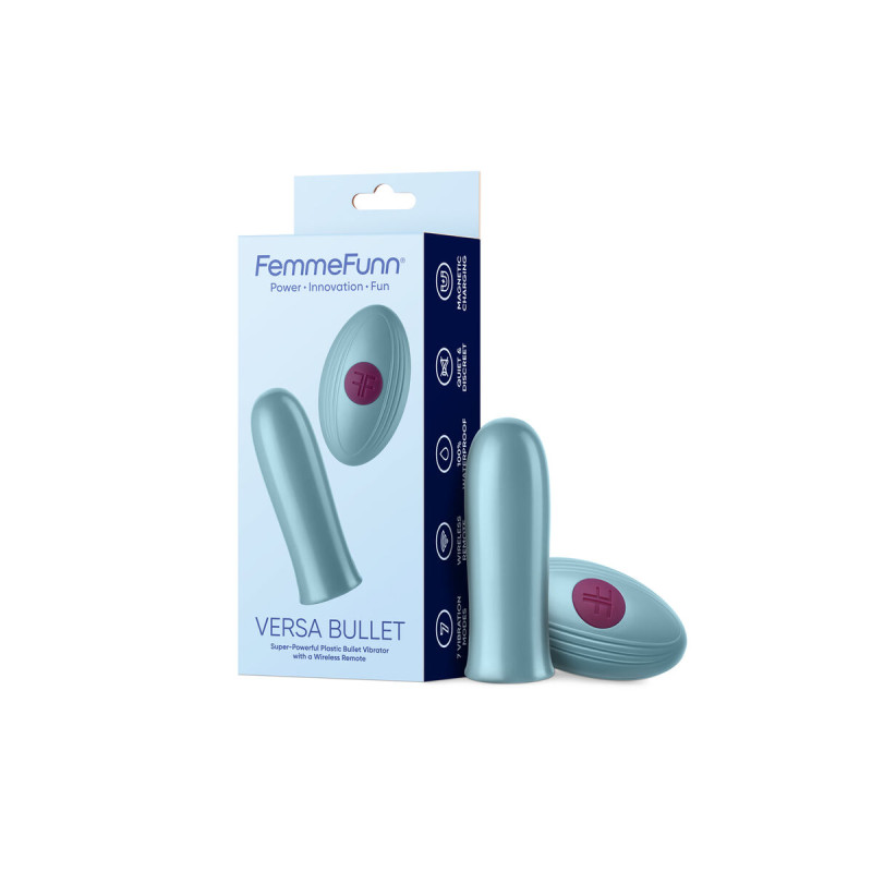 Vibratore Mini FemmeFunn Versa Bullet Azzurro