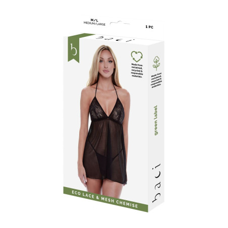 Baby-doll Baci Lingerie Nero M/L