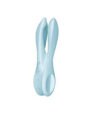 Massaggiatore Satisfyer Threesome 1 Light Azzurro