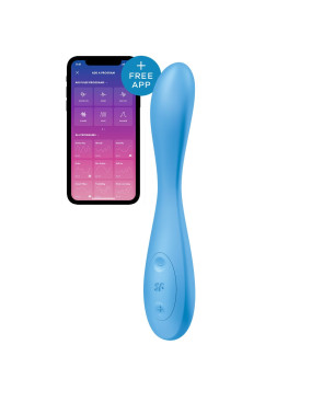 Vibratore Satisfyer G-Spot Flex 4+ Azzurro