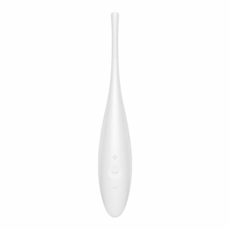 Vibratore Clitorideo Curvo Satisfyer Twirling Joy Bianco