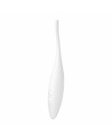 Vibratore Clitorideo Curvo Satisfyer Twirling Joy Bianco