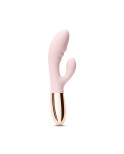 Vibratore Doppia Stimolazione Le Wand Blend Rose Gold Dorato Oro Rosa