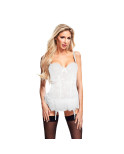 Corsetto Baci Lingerie Bianco (XL)