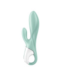 Vibratore Doppia Stimolazione Satisfyer Air Pump Bunny 5 Verde