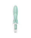 Vibratore Doppia Stimolazione Satisfyer Air Pump Bunny 5 Verde