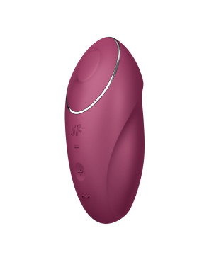 Massaggiatore Satisfyer Tap & Climax Rosso