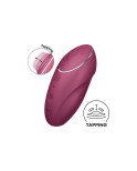 Massaggiatore Satisfyer Tap & Climax Rosso