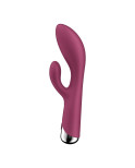 Vibratore Doppia Stimolazione Satisfyer Spinning Rabbit 1 Rosso