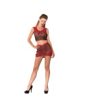 Set di Lingerie Guilty Pleasure Rosso (XL)