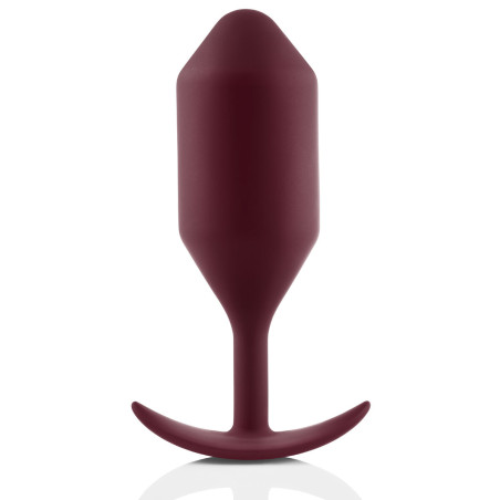 Butt Plug Vibrante B-Vibe 5 Rosso Rosso Granato