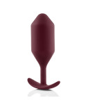 Butt Plug Vibrante B-Vibe 5 Rosso Rosso Granato