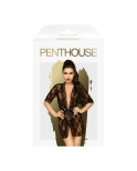 Camice Penthouse Nero (S/M) (2 pcs)