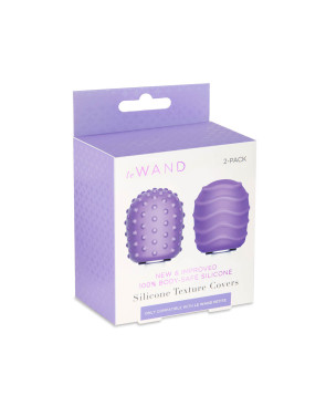 Massaggiatore Vibrante Ondulato in Silicone Petite Silicone Texture Covers Le Wand Petite