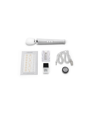 Vibratore Le Wand All That Glimmers Set Bianco