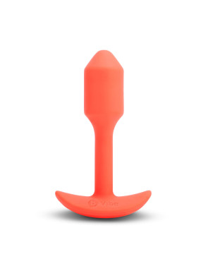 Plug Anale B-Vibe Vibrating Snug Arancio