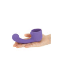 Massaggiatore Vibrante Curvo in Silicone Petite Curve Weighted Le Wand Petite