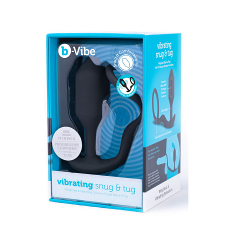 Plug Anale B-Vibe Vibrating Snug & Tug M