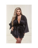 Camice Baci Lingerie All Satin Nero XL