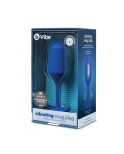 Butt Plug Snug XL B-Vibe Vibrating Azzurro