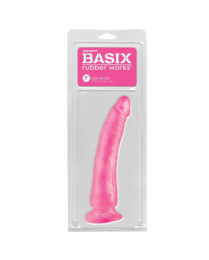 BASIX - JELLY PENE SLIM 19 CM ROSA