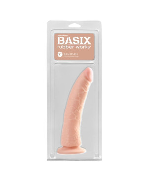 BASIX - JELLY PENE SOTTILE 19 CM NATURALE