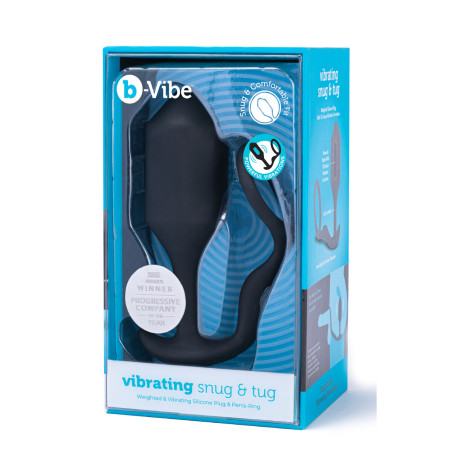 Plug Anale B-Vibe Vibrating Snug Nero XL