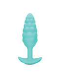 Butt Plug Vibrante B-Vibe Bump Texture Verde