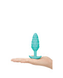 Butt Plug Vibrante B-Vibe Bump Texture Verde