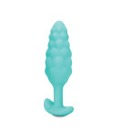 Butt Plug Vibrante B-Vibe Bump Texture Verde