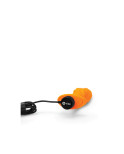 Butt Plug Vibrante B-Vibe Swirl Texture Arancio