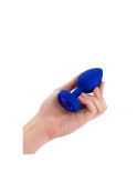 Vibratore B-Vibe Vibrating Jewel Azzurro Blu Marino L/XL