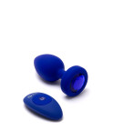 Vibratore B-Vibe Vibrating Jewel Azzurro Blu Marino L/XL