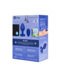 Vibratore B-Vibe Vibrating Jewel Azzurro Blu Marino L/XL