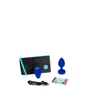 Vibratore B-Vibe Vibrating Jewel Azzurro Blu Marino L/XL