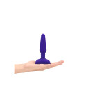 Butt Plug con Telecomando Trio Viola B-Vibe 05882530000 Viola